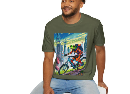Cyberpunk Frog Softstyle T-Shirt