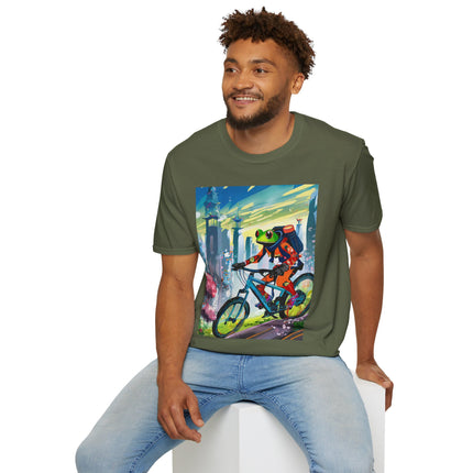 Cyberpunk Frog Softstyle T-Shirt