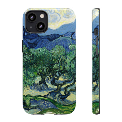 Olive Trees by Vincent Van Gogh Phone Cases