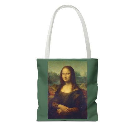 Mona Lisa by Leonardo da Vinci Tote Bag (AOP)