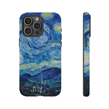 The Starry Night by Vincent Van Gogh Phone Cases