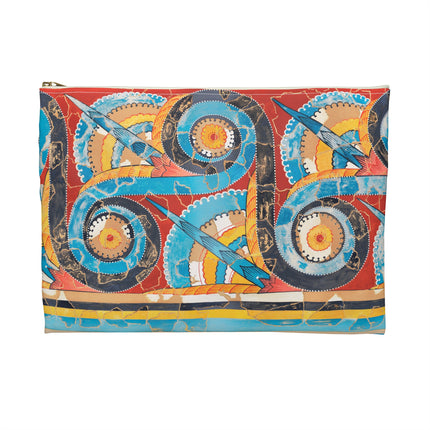 Reproduction of S-Spiral Frieze Accessory Pouch – Emile Gilliéron Mycenaean Motif Design