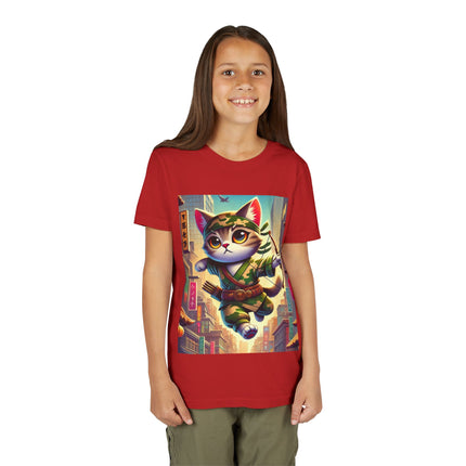 Archer Cat Youth Short Sleeve Tee