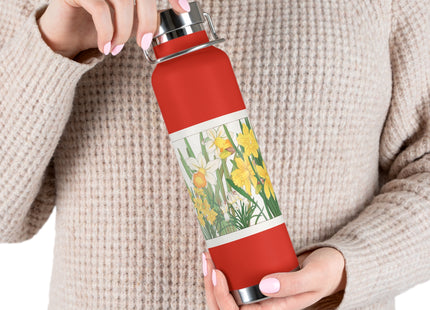 Daffodil by Tanigami Kônan Copper Vacuum Insulated Bottle, 22oz