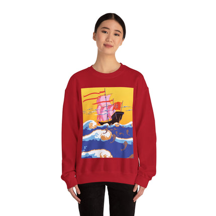 Golden Seas and Whimsical Dreams Heavy Blend™ Crewneck Sweatshirt