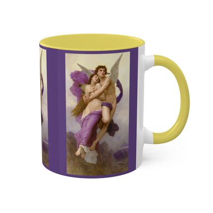 The Abduction of Psyche by William Bouguereau Colorful Mugs, 11oz