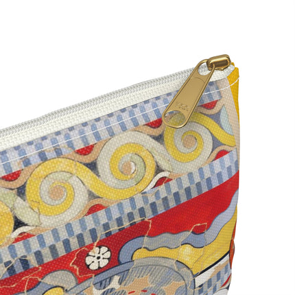 Reproduction of The Shield Frieze Accessory Pouch – Emile Gilliéron Mycenaean Fresco Design