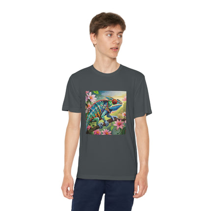 Camouflage Chameleon Youth Competitor Tee