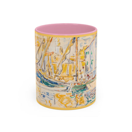 Saint-Tropez by Paul Signac Colorful Mugs (11oz, 15oz)