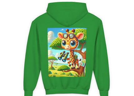 Giraffe Lookout Youth Heavy Blend Hooded Sweatshirt