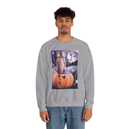 The Startled Pumpkin Unisex Heavy Blend™ Crewneck Sweatshirt