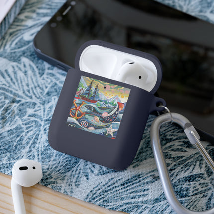 Nautical Patterns AirPods Case Cover