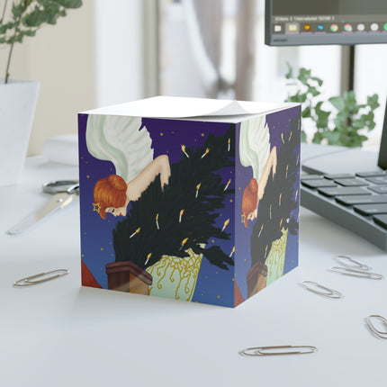 The Christmas Angel Note Cube