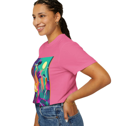 Dance of the Skeleton Ballerinas Unisex Garment-Dyed T-shirt