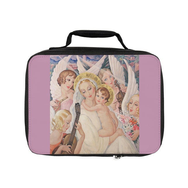 Madonna with Child Surrounded by Musical Angels by Gerda Wegener Lunch Bag