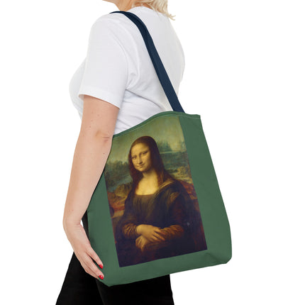 Mona Lisa by Leonardo da Vinci Tote Bag (AOP)