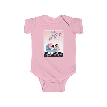 Whispers of Wonder Baby Bodysuit – Fairy Garden Dreams & Gentle Magic