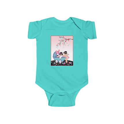 Whispers of Wonder Baby Bodysuit – Fairy Garden Dreams & Gentle Magic