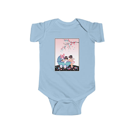 Whispers of Wonder Baby Bodysuit – Fairy Garden Dreams & Gentle Magic