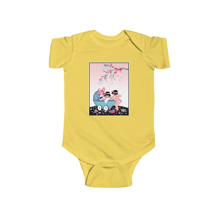 Whispers of Wonder Baby Bodysuit – Fairy Garden Dreams & Gentle Magic