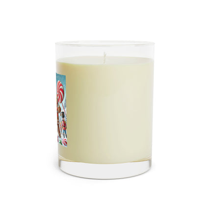 Gingerbread Men vs. Nutcracker Soldiers Battle Scented Candle - Full Glass, 11oz