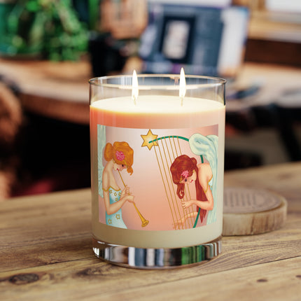 Heavenly Angel Duet Scented Candle - Full Glass, 11oz