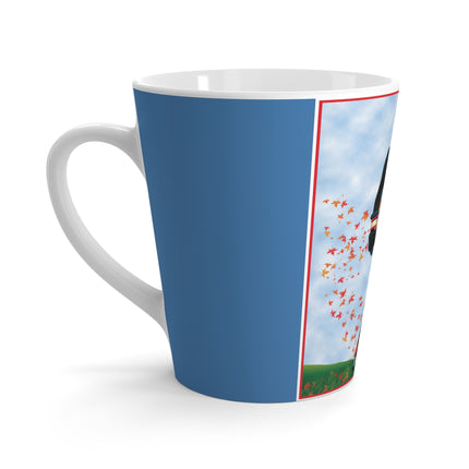 Elegance in Autumn Latte Mug