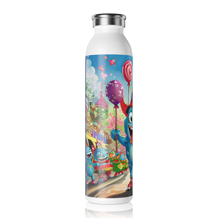 Monster Parade Madness Slim Water Bottle