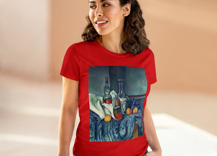 The Peppermint Bottle by Paul Cézanne Women's Midweight Cotton Tee
