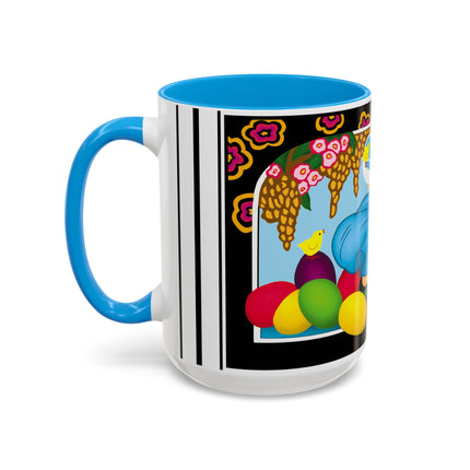 Blooms and Chicks Colorful Mugs (11oz, 15oz)
