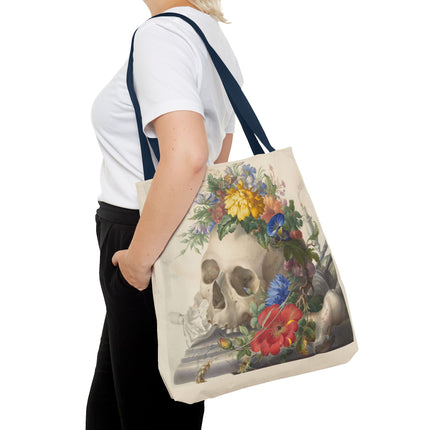 Vanitas Still Life by Herman Henstenburgh Tote Bag (AOP)