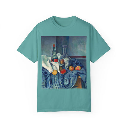 The Peppermint Bottle by Paul Cézanne Unisex Garment-Dyed T-shirt