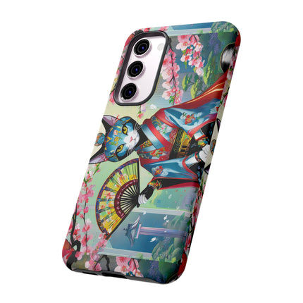 Cyberpunk Geisha Phone Cases