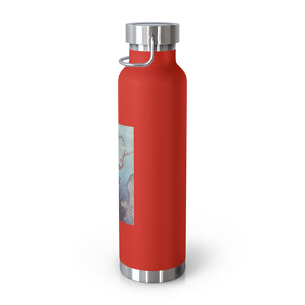 Beautiful Shells by Virginia Frances Sterrett Copper Vacuum Insulated Bottle, 22oz