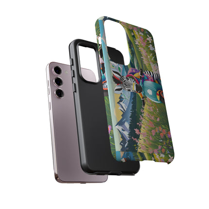 Stripes on Wheels Phone Cases