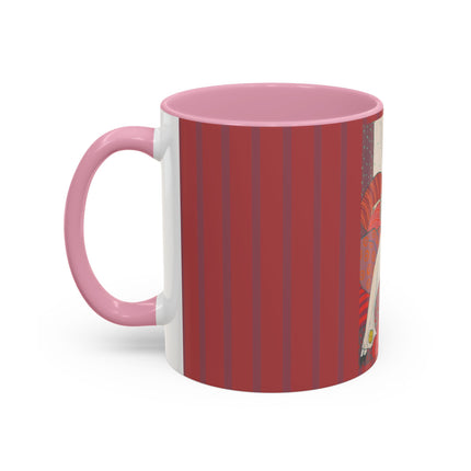 Les Coussins by Georges Lepape Colorful Mugs (11oz, 15oz)