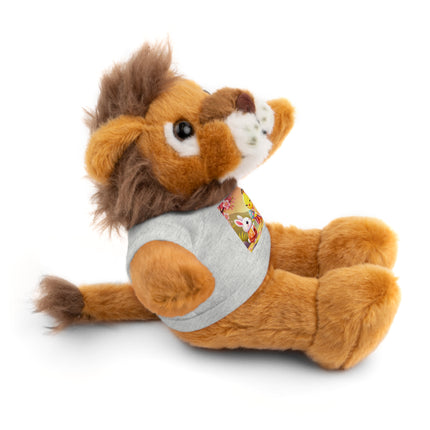 Whimsical Springtime Exchange Stuffed Animals with Tee