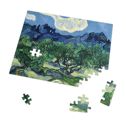 Olive Trees by Vincent Van Gogh Puzzle (30, 110, 252, 500-Piece)
