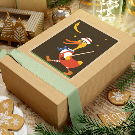 Dapper Duck Kiss-Cut Stickers (4 Sizes)