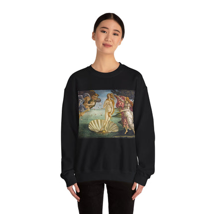 Birth of Venus by Sandro Botticelli Heavy Blend™ Crewneck Sweatshirt