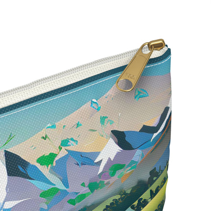 Stripes on Wheels Pencil Case