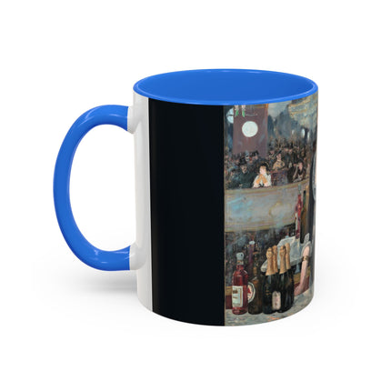 A Bar at the Folies-Bergère by Edouard Manet Colorful Mugs (11oz, 15oz)