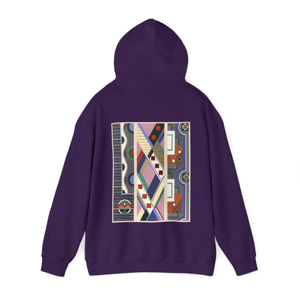 Collection decors et couleurs Pl.19 by Georges Valmier Heavy Blend™ Hooded Sweatshirt
