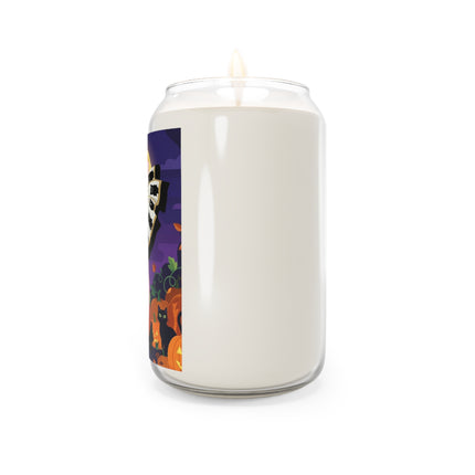 🐈‍⬛🎃 The Black Cat Pumpkin Belle Scented Soy Candle – Vintage Halloween Charm