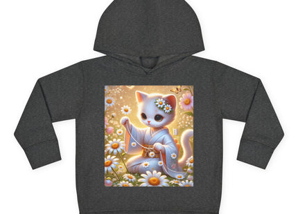 Daisy Chain Whimsy Toddler Pullover Fleece Hoodie