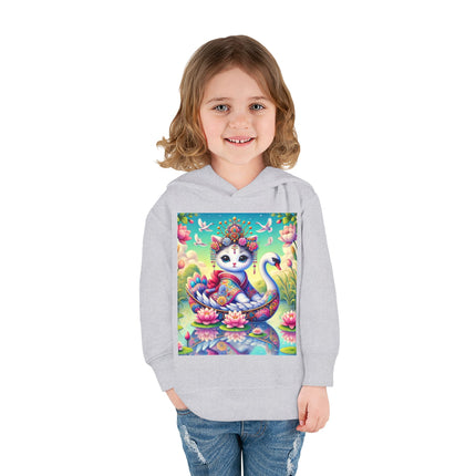 Geisha Kitten’s River Voyage Toddler Pullover Fleece Hoodie