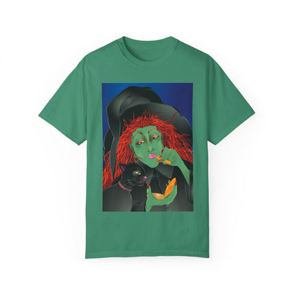 Mirror, Mirror A Witch's Touch Unisex Garment-Dyed T-shirt