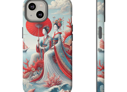 Ladies by the Quiet Sea Phone Cases