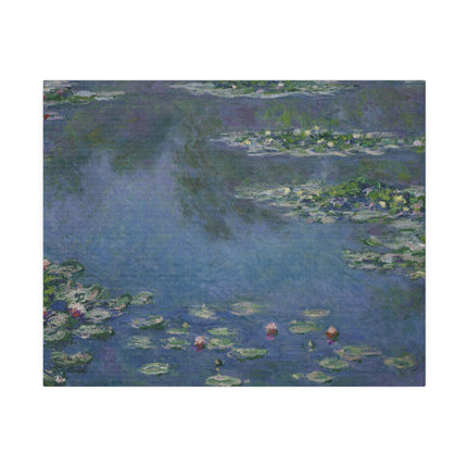 Water Lilies by Claude Monet Matte Canvas, Stretched, 0.75"