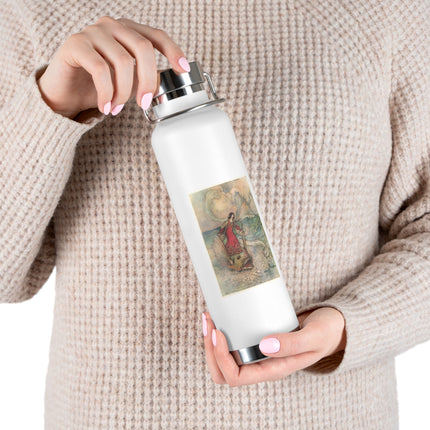 Rita Rides on the Dolphin by Warwick Goble Copper Vacuum Insulated Bottle, 22oz